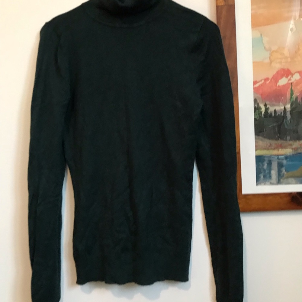 Forest Green turtleneck